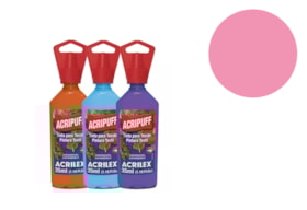 TINTA TECIDO 35ML ACRIPUFF ROSA 04812537 ACRILEX