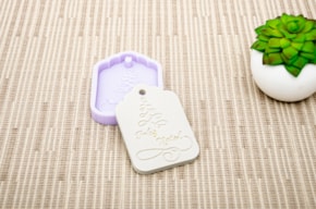 MOLDE SILICONE PLACA NATAL 8X5.5X0.8CM MLD136