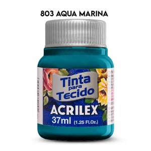 TINTA TECIDO 37ML ACQUA MARINA ACRILEX