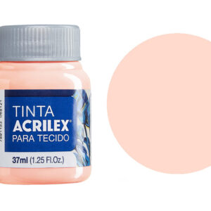 TINTA TECIDO 37ML SALMAO BEBE 04140812 ACRILEX
