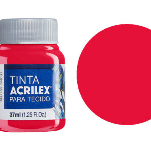 TINTA TECIDO 37ML VERM. NATAL 04140984 ACRILEX