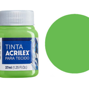 TINTA TECIDO 37ML VERDE FOLHA 04140510 ACRILEX