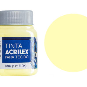 TINTA TECIDO 37ML AMARELO BEBE 04140808 ACRILEX