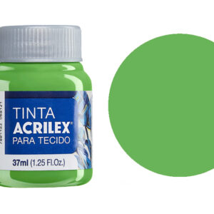 TINTA TECIDO 37ML VERDE ABACATE  04140572 ACRILEX