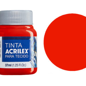 TINTA TECIDO 37ML VERM. TOMATE 04140583 ACRILEX