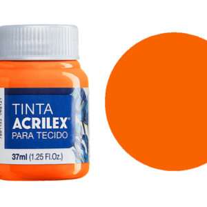TINTA TECIDO 37ML LARANJA 04140517 ACRILEX
