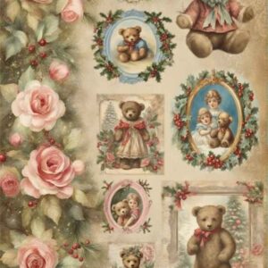 Papel de Arroz Soft A3 30x41cm NAVIDAD