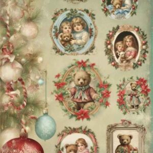 Papel de Arroz Soft A3 30x41cm NAVIDAD