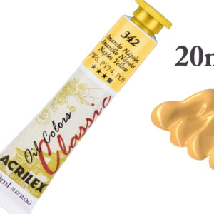 OIL COLORS CLASSIC 20ML AMARELO NAPOLES 14123342 ACRILEX
