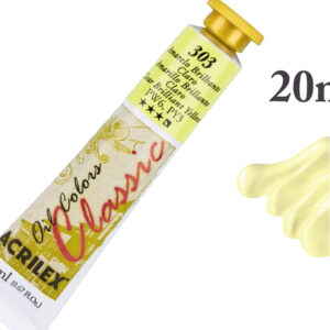 OIL COLORS CLASSIC 20ML AMAR. BRILH.CLARO 14123303 ACRILEX