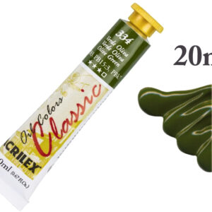 OIL COLORS CLASSIC 20ML VERDE OLIVA 14123334 ACRILEX