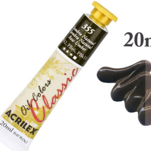 OIL COLORS CLASSIC 20ML SOMBRA NATURAL 14123355 ACRILEX