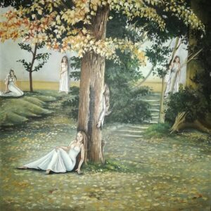 Óleo sobre Tela -Jardim Perdido 40x50