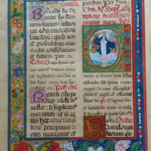 Iluminura Missal de Nossa Senhora da Ascenção